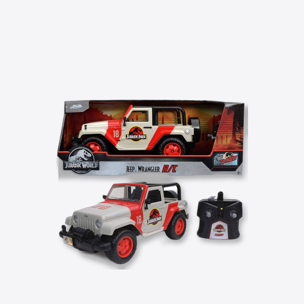 Jada Toys Coche radio control Jeep Wrangler Jurassic Park (imagen 5 de 6)