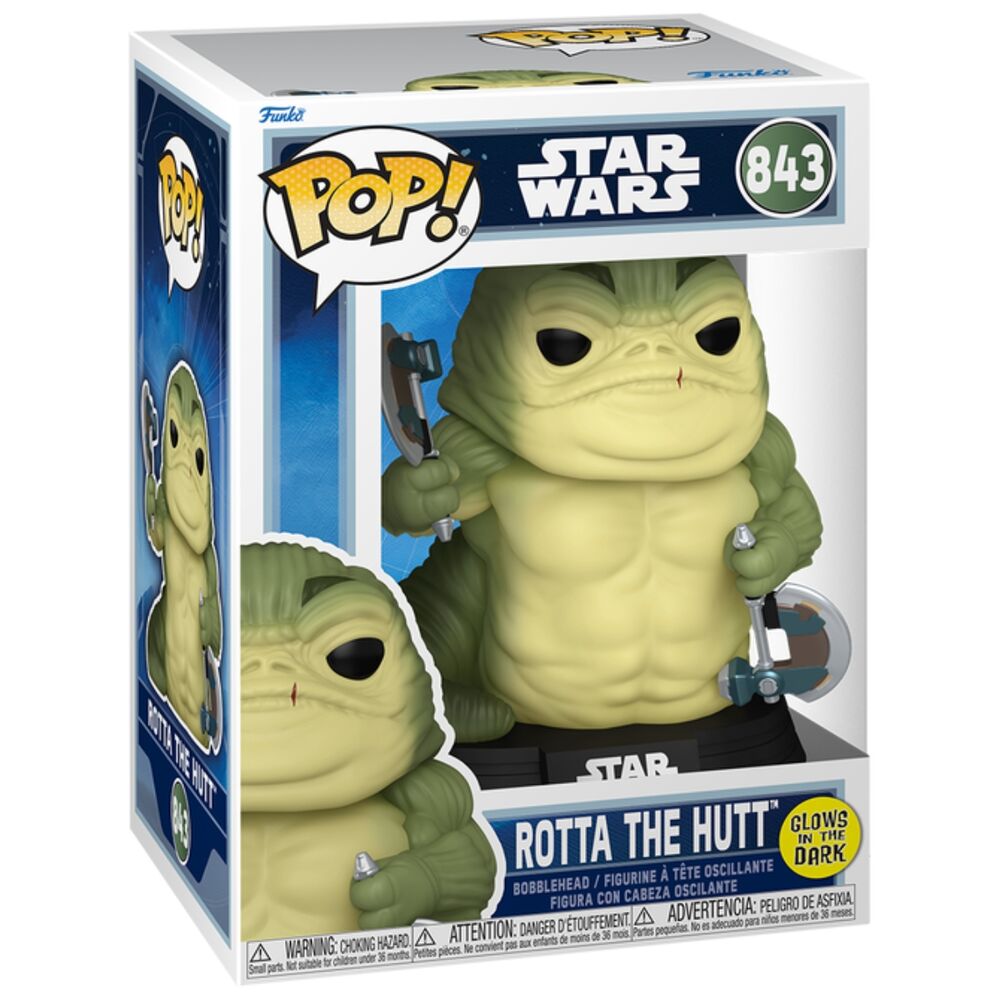 Star Wars Figura POP Rotta the Hutt Mandalorian Funko