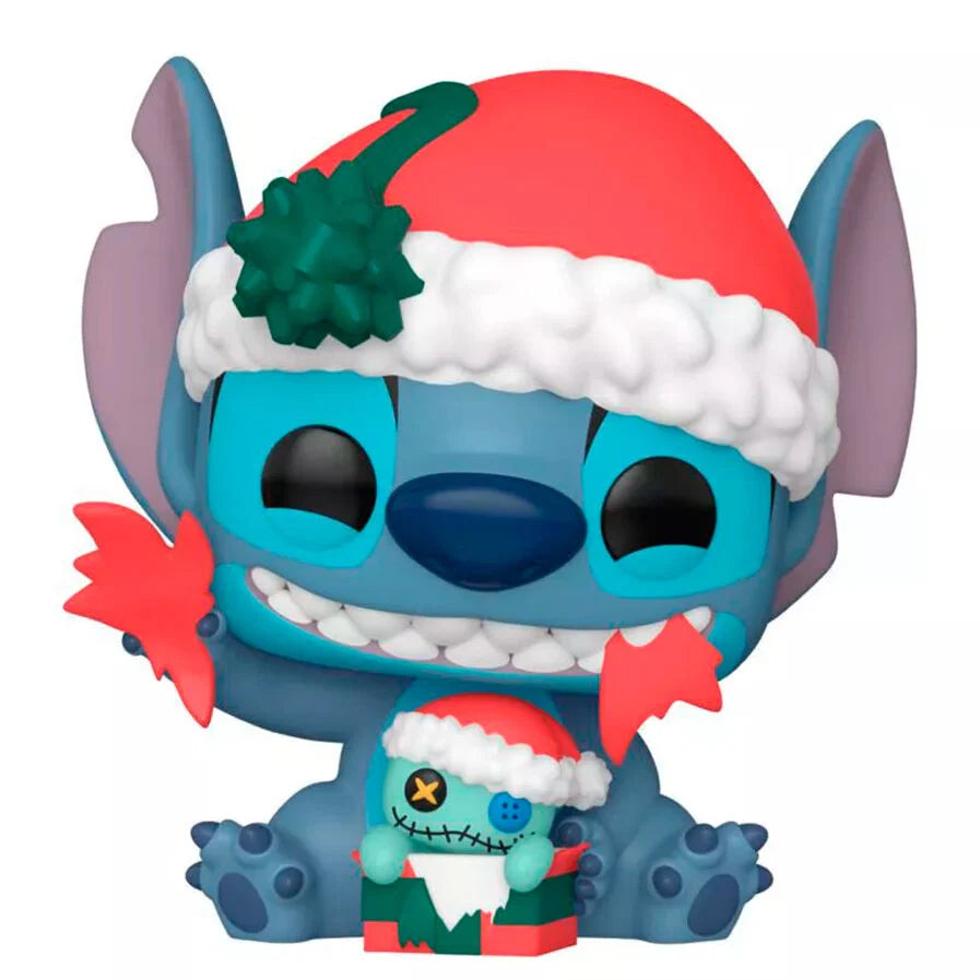 Disney Figura POP Stitch Abriendo Regalo Lilo & Stitch Funko