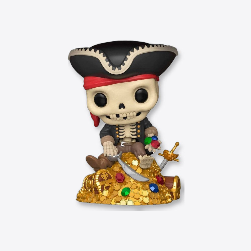 Funko Figura POP Deluxe Piratas del Caribe Treasure Skeleton Exclusive (imagen 3 de 6)