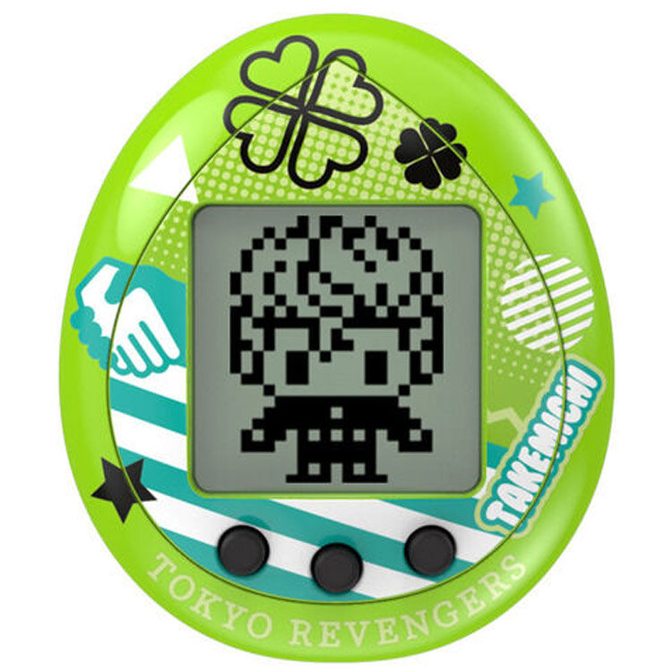 Bandai Figura soporte Takemichi + Tamagotchi Hugmy Tokyo Revengers (imagen 2 de 3)