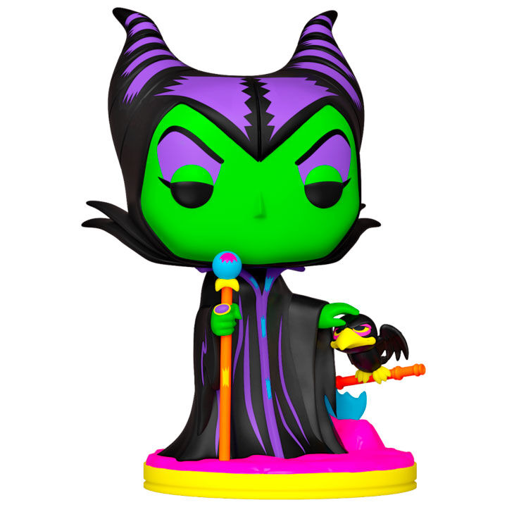 Disney Villains Figura POP Maleficent Black Light Funko