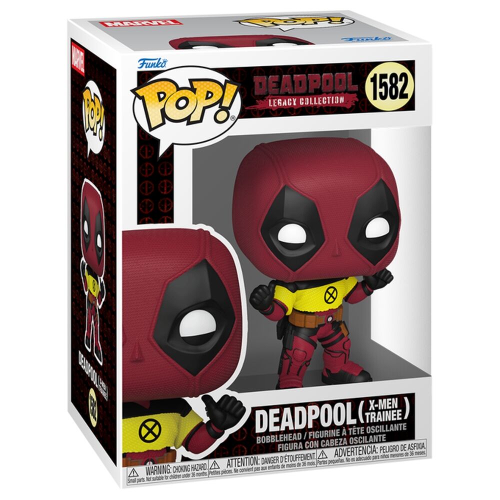 Deadpool 2 Figura POP Deadpool X-Men T-shirt Marvel Funko
