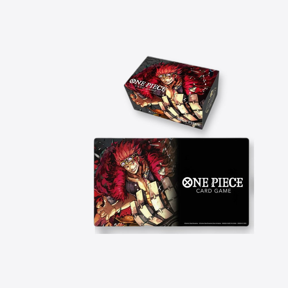 Bandai Rojo Tapete y caja de almacenamiento one piece eustass kid (imagen 4 de 6)