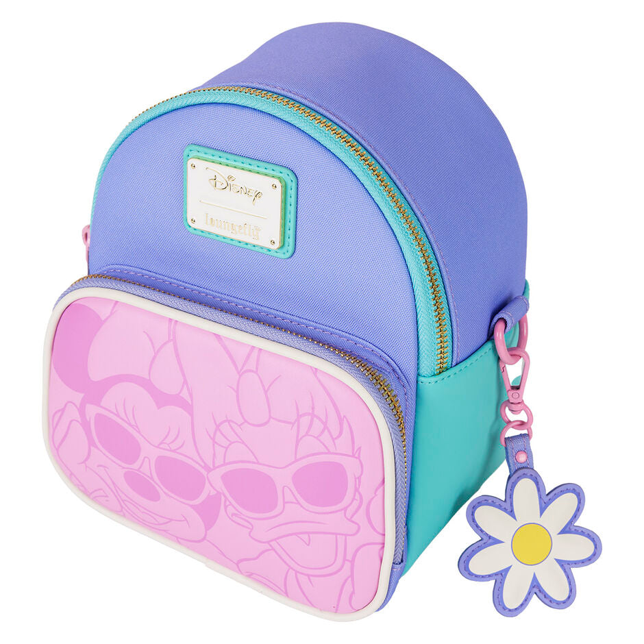 Bolso mochila Daisy & Minnie Disney Loungefly 21cm (imagen 8 de 10)