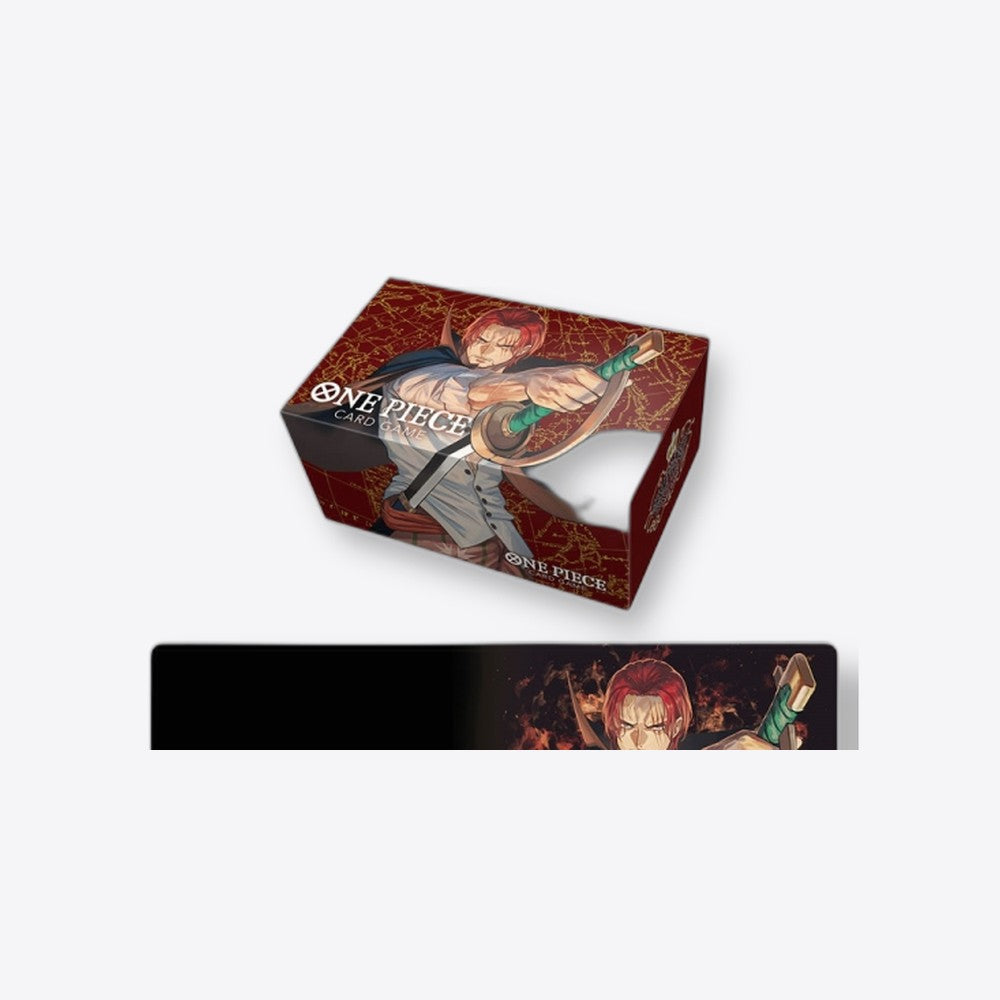Bandai Rojo Tapete y caja de almacenamiento one piece shanks (imagen 3 de 6)