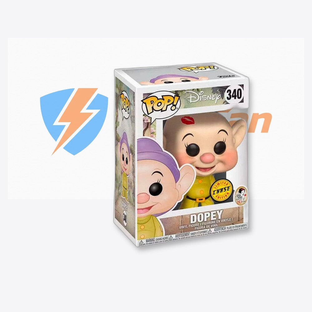 Funko Figura POP Disney Blancanieves y los Siete Enanitos Mudito Chase (imagen 5 de 6)