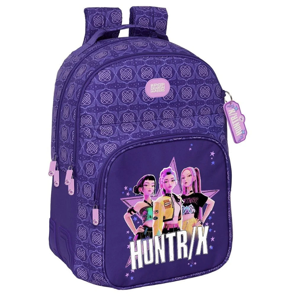 Safta Mochila Figthers Kpop Demon Hunters 42cm adaptable