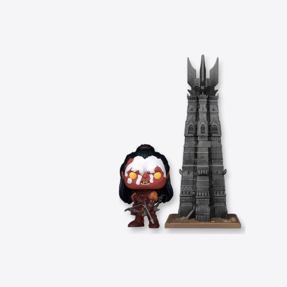 Funko Figura POP Town El Señor de los Anillos Lurtz with Orthanc (imagen 5 de 6)