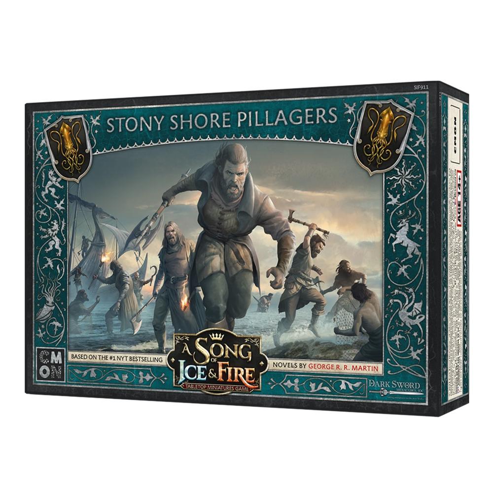 Asmodee Juego de mesa cancion de hielo y fuego expoliadores de la costa pedregosa edad recomendada 14 años