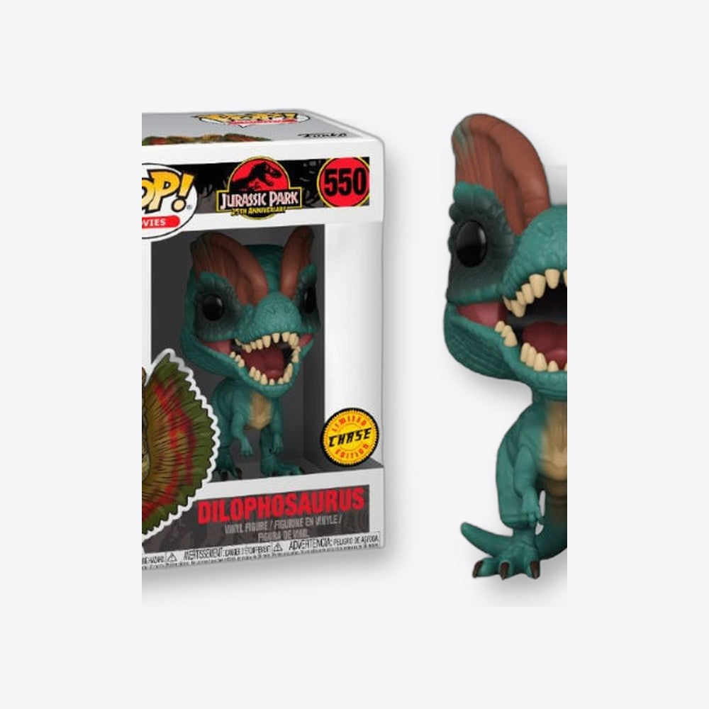 Funko Figura POP Jurassic Park Dilophosaurus Chase (imagen 5 de 6)