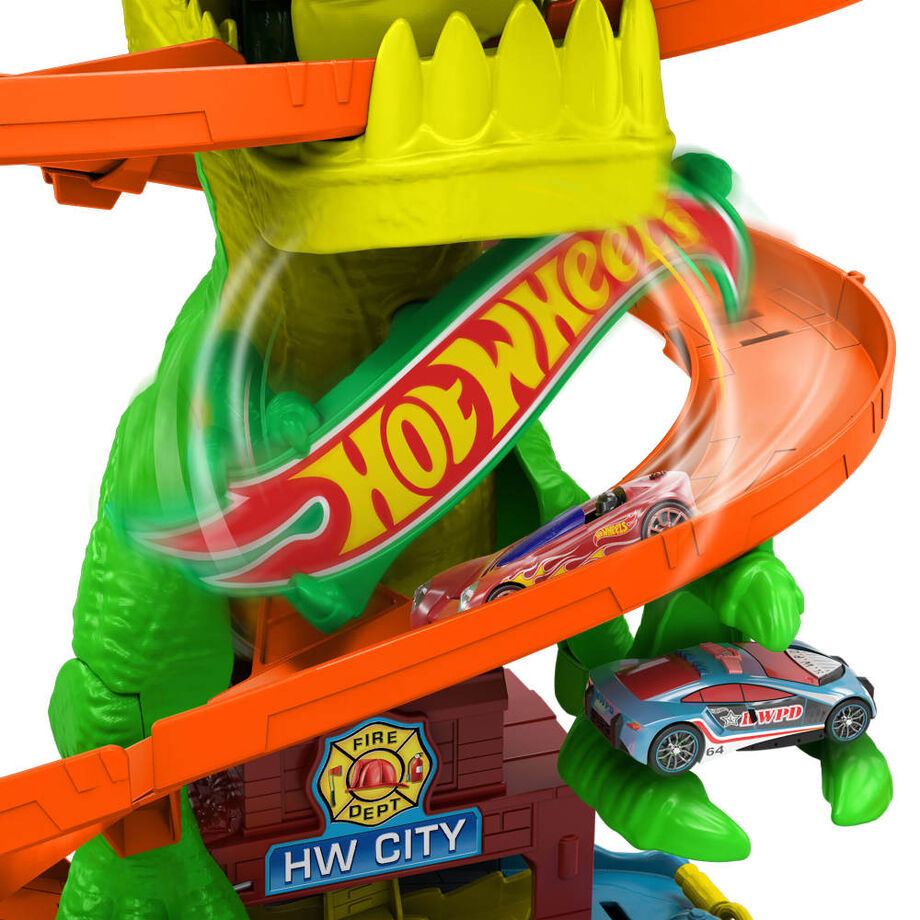 T-Rex City Estación Bomberos - Coches Y Circuitos | Mattel
