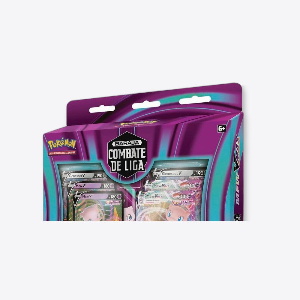 Pokemon Juego De Cartas Blister Cartas League Battle Mew VMax Pokemon español (imagen 6 de 6)