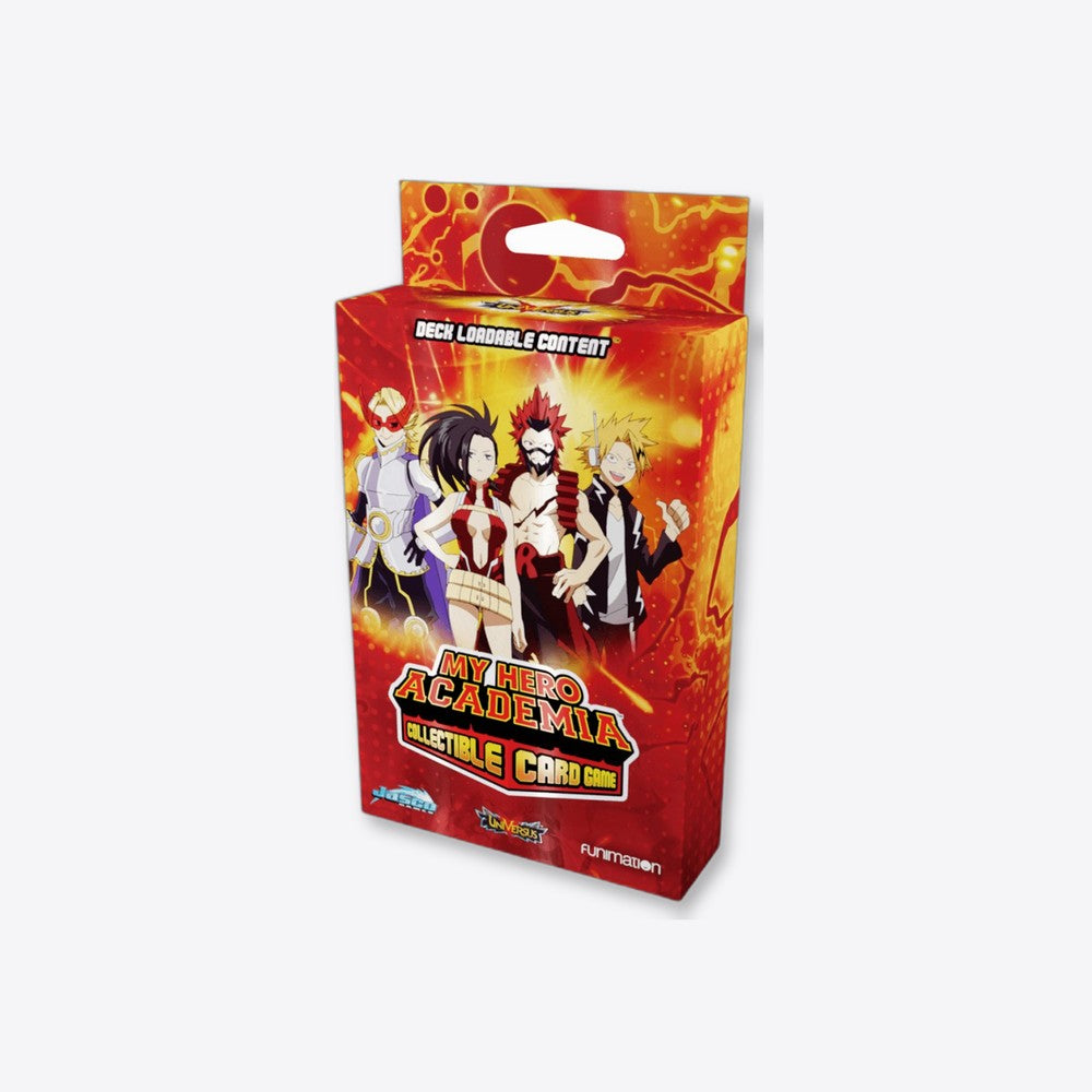 Desconocido Juego de cartas my hero academia deck loadable content crimson rampage (imagen 2 de 6)