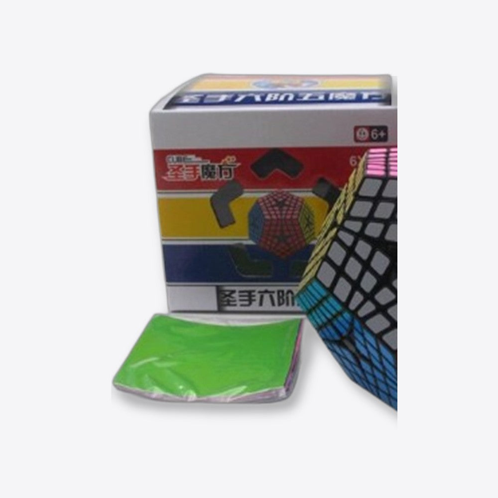 Cubo de rubik shengshou elite kilominx 6x6x6 negro (imagen 3 de 6)