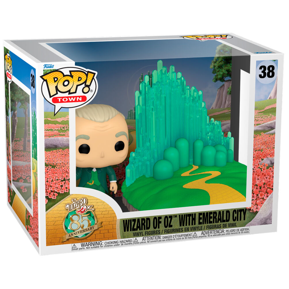 Funko Figura POP Town El Mago de Oz Wizard of Oz With Emerald City (imagen 2 de 3)