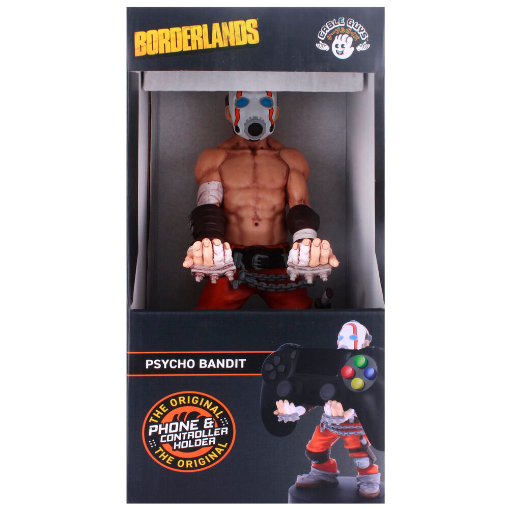 Borderlands Cable Guy Psycho Soporte Figura 21cm