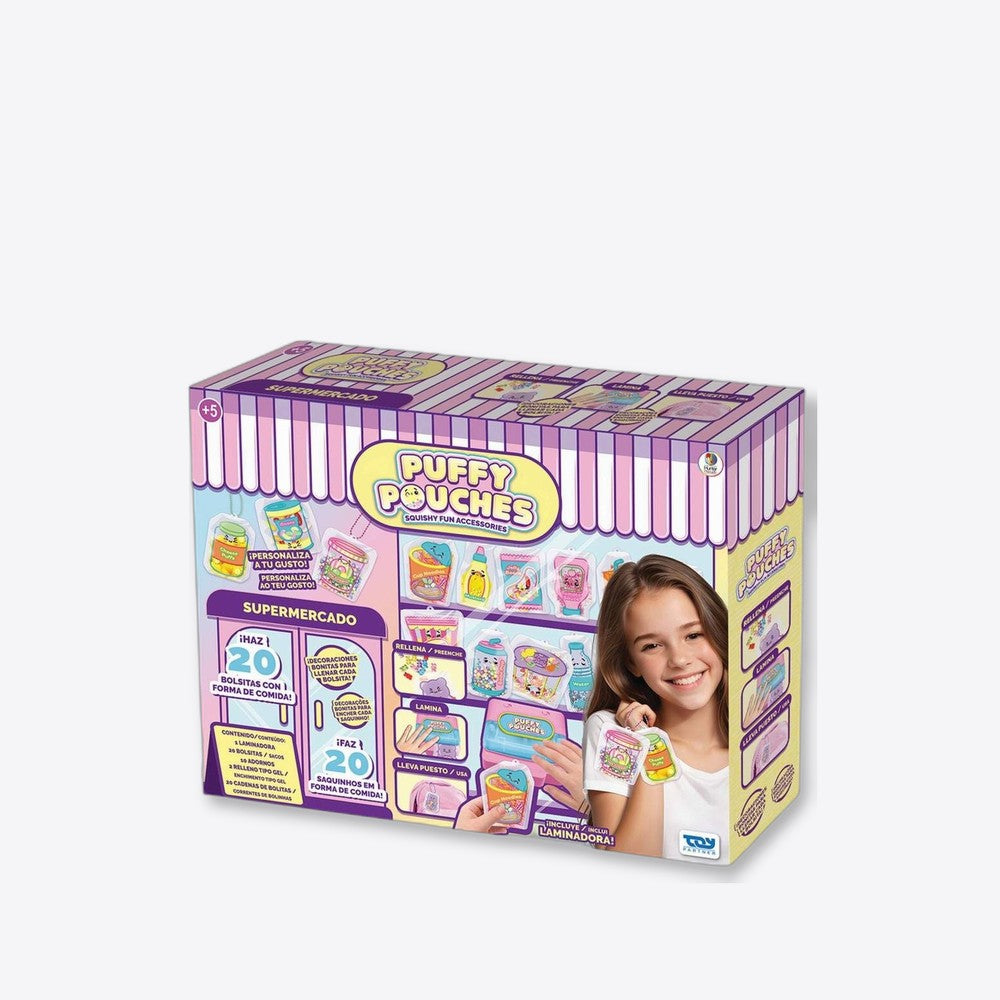 Desconocido Llavero personalizado Puffy Pouches Squishy Fun Accesories (imagen 6 de 6)