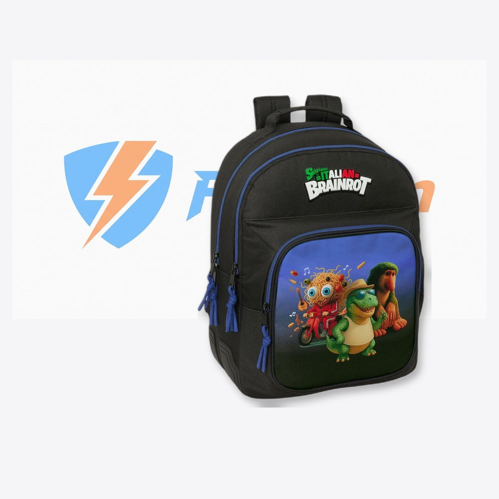 Safta Mochila Brainrot 42cm adaptable (imagen 6 de 6)