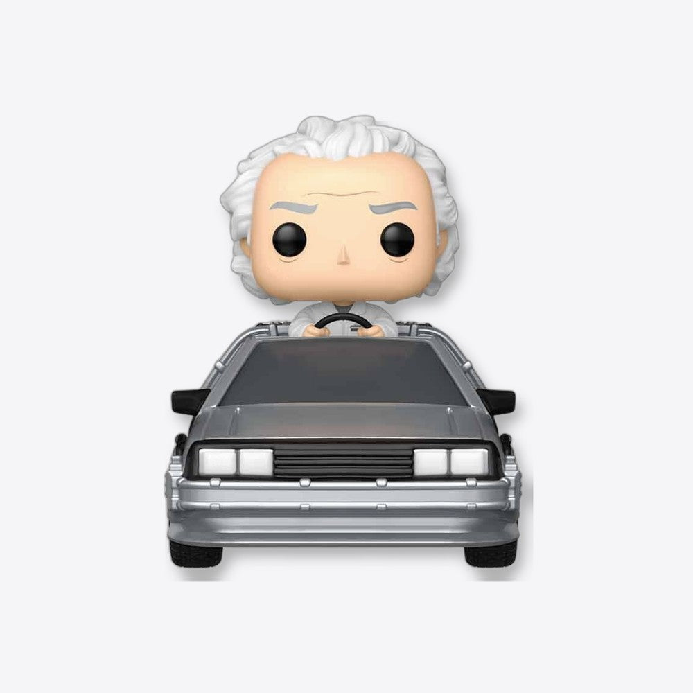 Funko Figura POP Rides Deluxe Regreso al Futuro Doc With Time Machine (imagen 3 de 6)