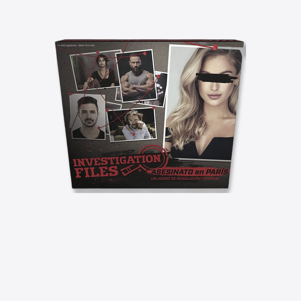 Desconocido Juego de mesa investigation files: asesinato en paris pegi 14 (imagen 6 de 6)