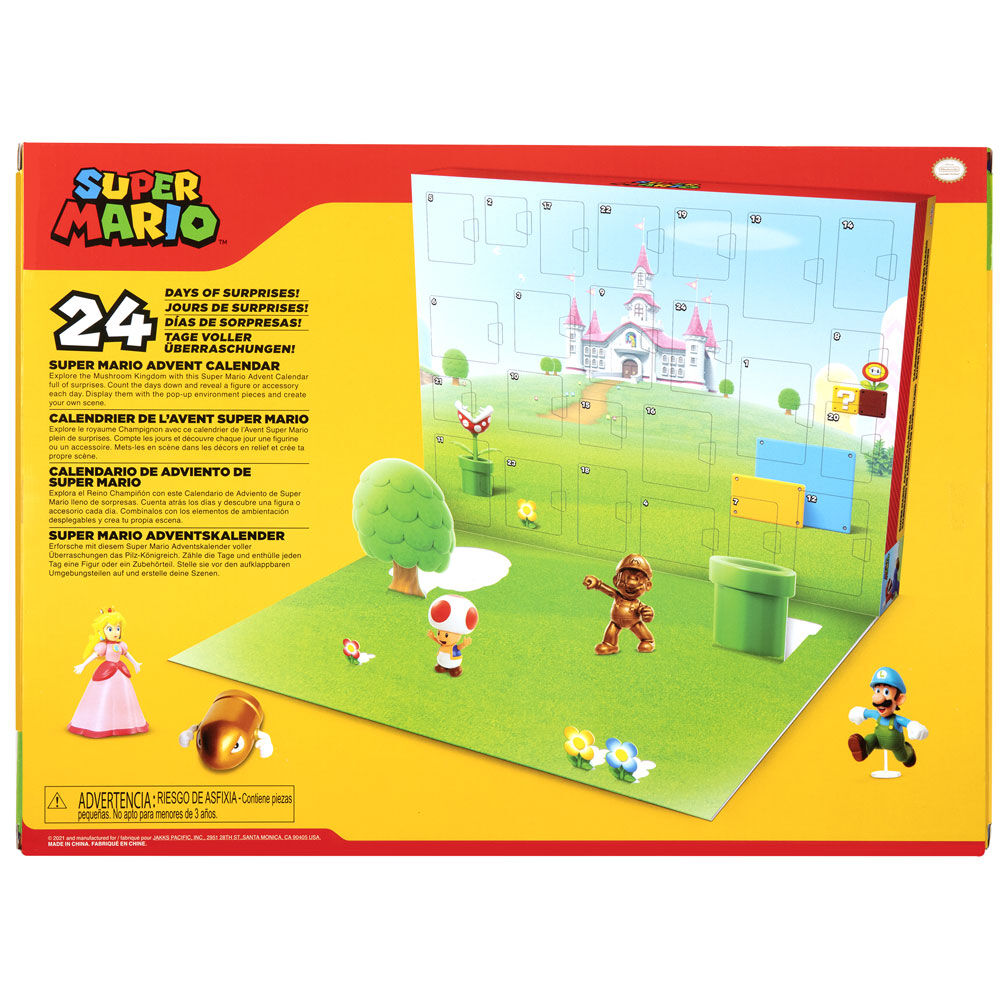 Jakks Pacific Calendario Adviento Super Mario Bros (imagen 3 de 5)