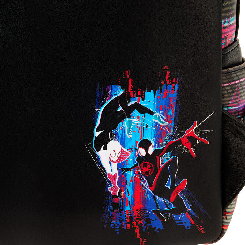 Mochila lenticular Cruzando el Multiverso Spiderman Marvel Loungefly 27cm (imagen 6 de 8)