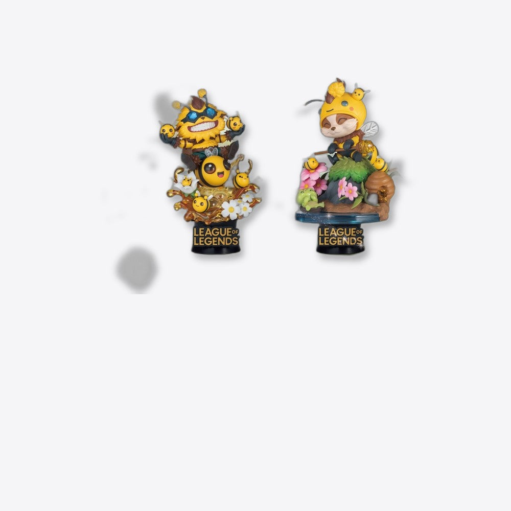 Desconocido Set de 2 figuras beast kingdom dstage league of legends beemo y bzzziggs (imagen 6 de 6)