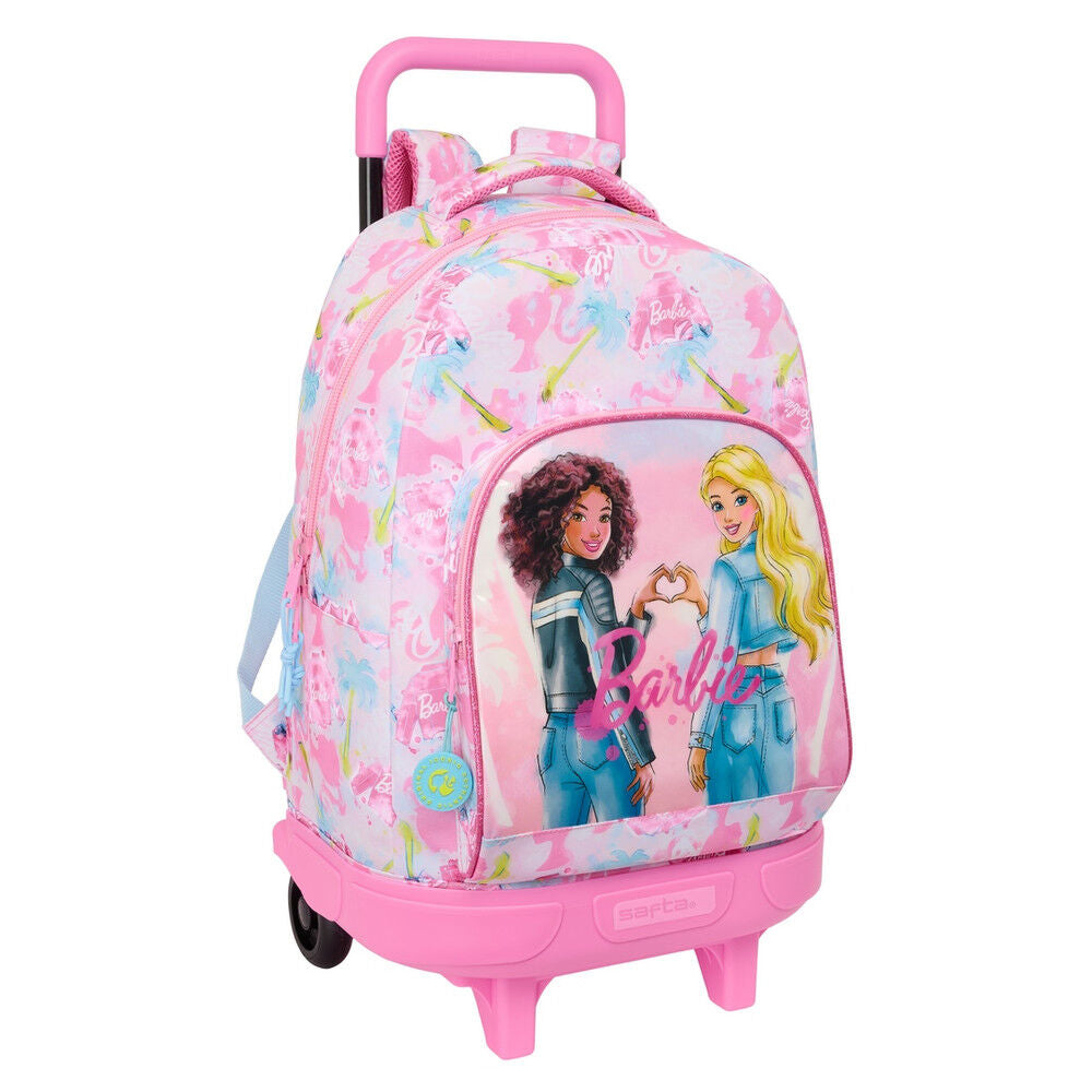 Safta Trolley Compact Extraible Painterly Barbie 45cm