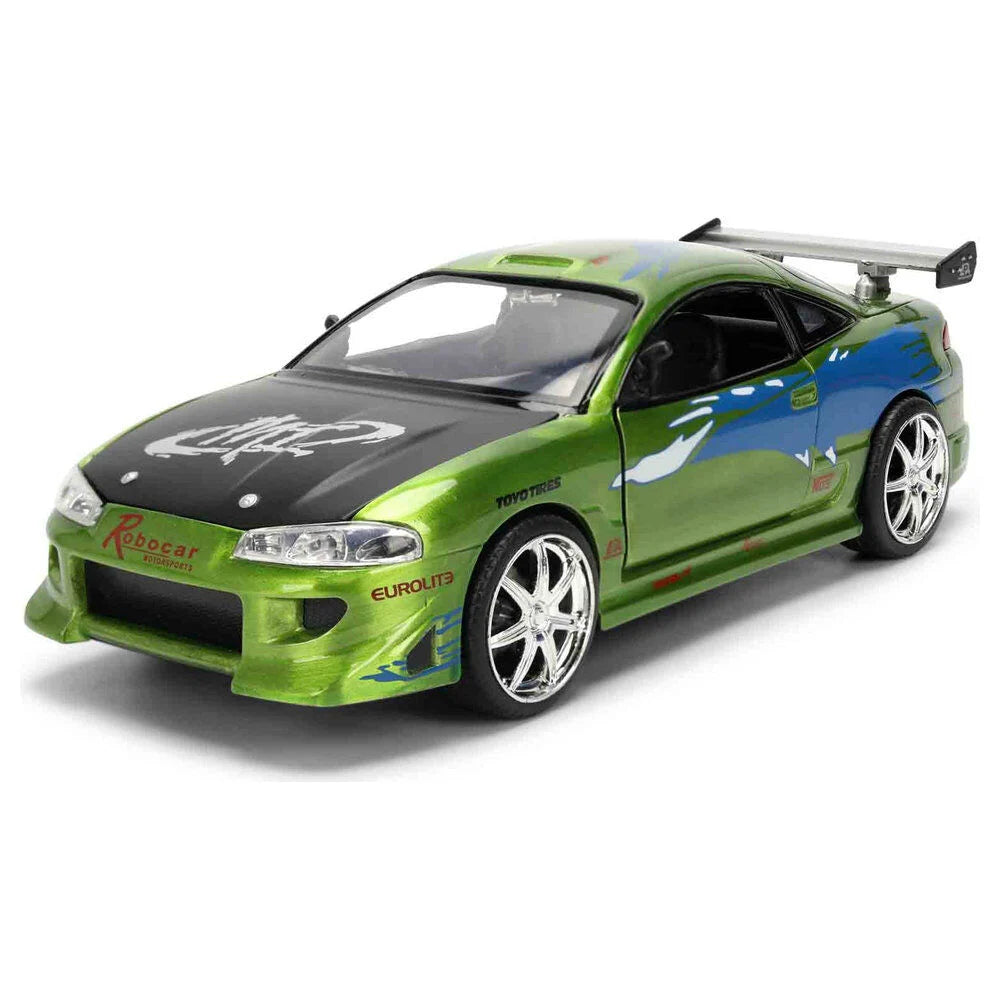 Jada Toys Coche Mitsubishi Eclipse 1995 Fast and Furious