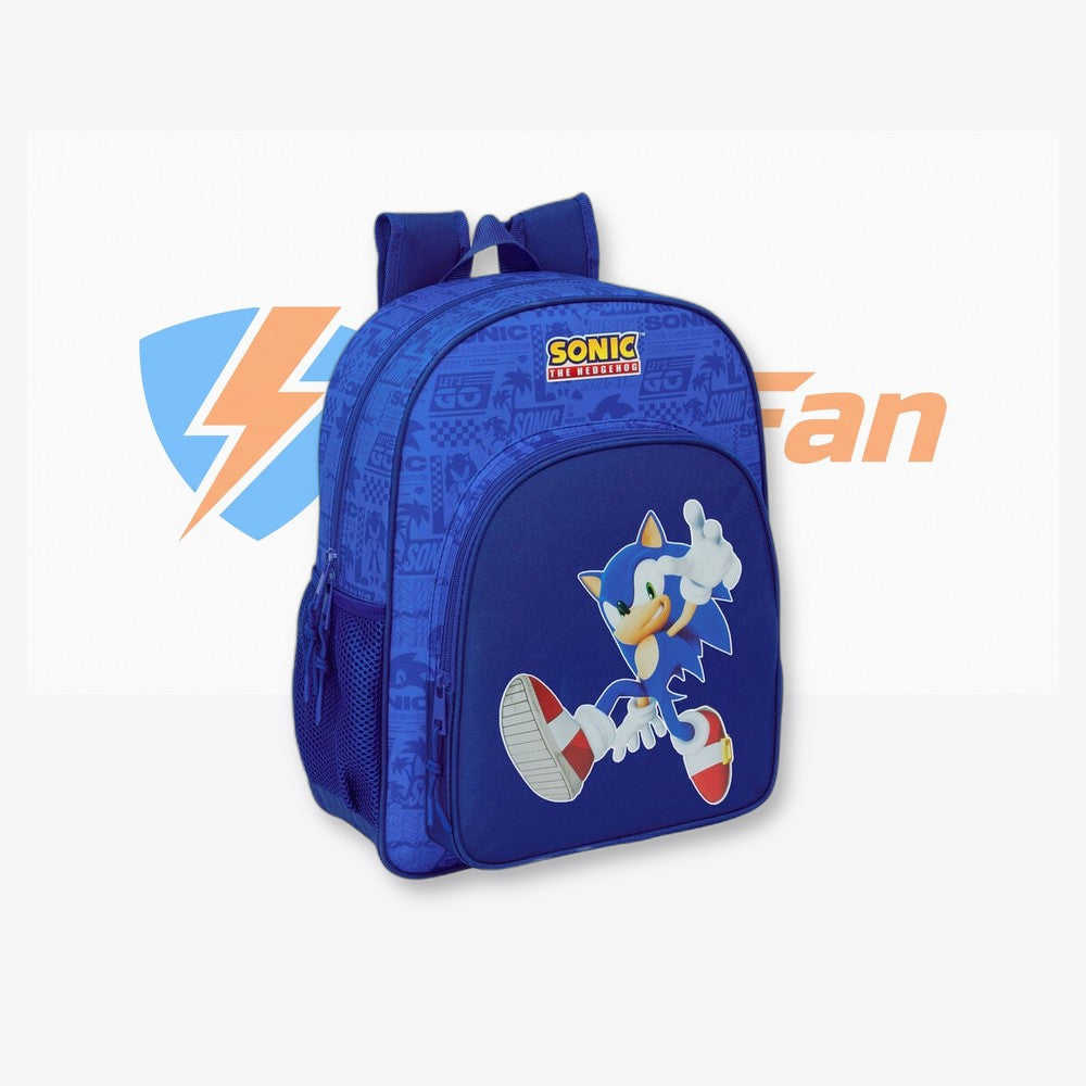 Safta Mochila Sonic the Hedgehog 38cm adaptable (imagen 4 de 6)