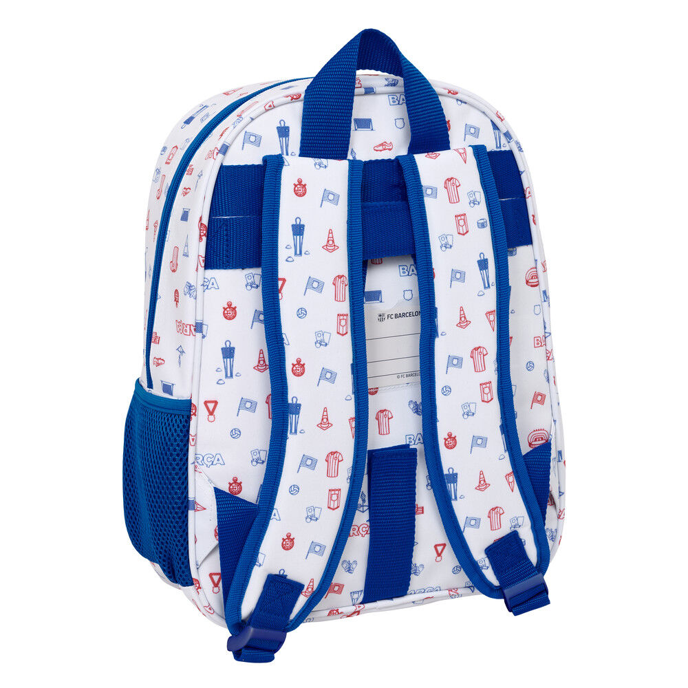 Safta Mochila Baby F.C. Barcelona 34cm adaptable (imagen 2 de 4)