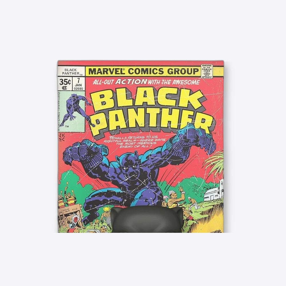 Funko Figura POP Comic Cover Marvel Black Panther (imagen 6 de 6)