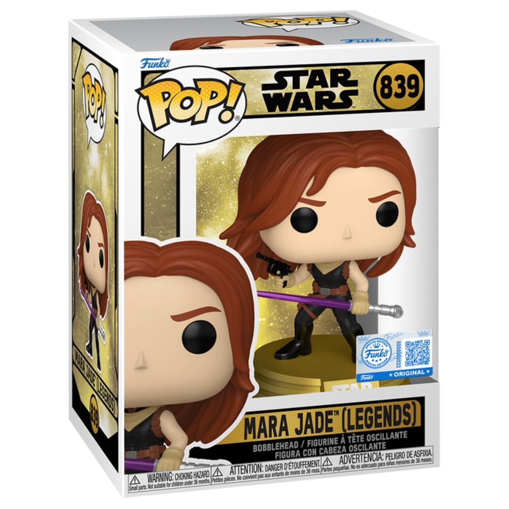 Star Wars Figura POP Mara Jade Legends Exclusiva Funko