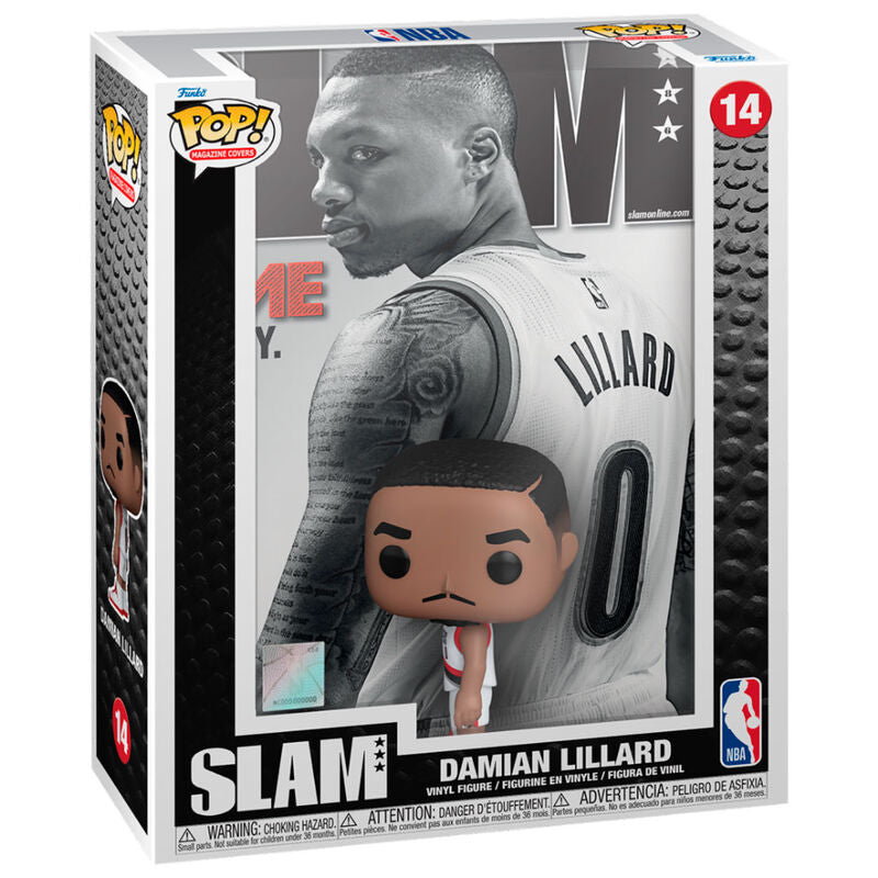 Funko Figura POP Cover Slam NBA Damian Lillard (imagen 2 de 3)