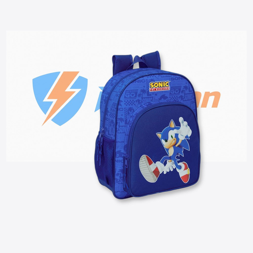 Safta Mochila Sonic the Hedgehog 38cm adaptable (imagen 6 de 6)