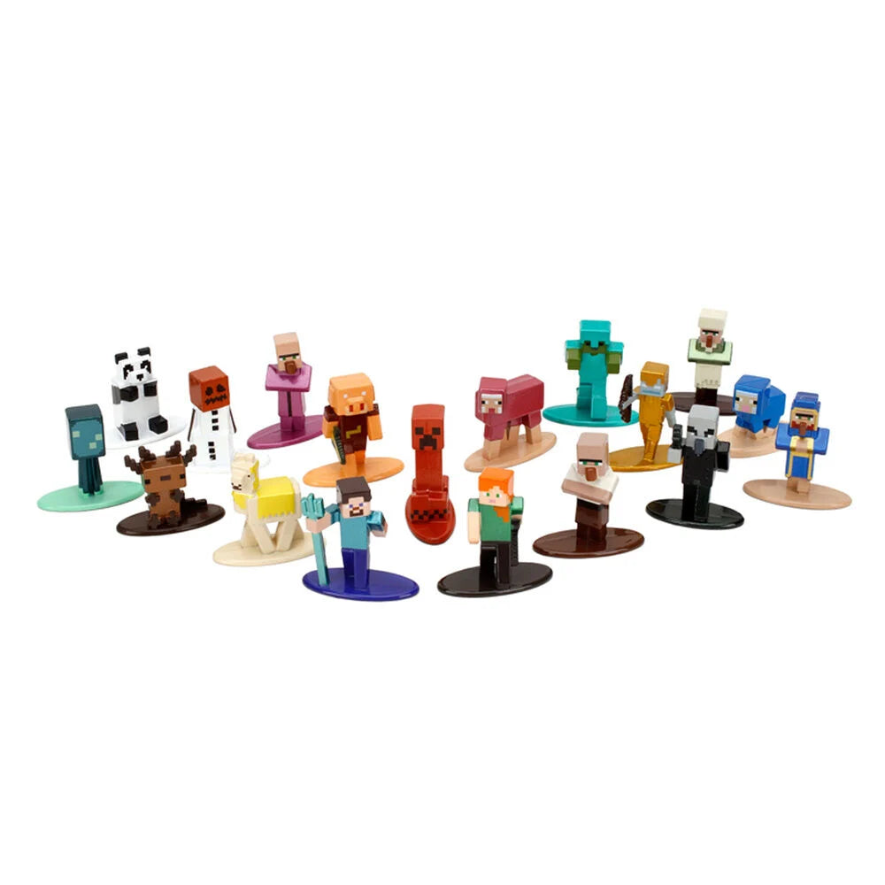 Jada Toys Blister 18 figuras Minecraft 4cm (imagen 2 de 4)