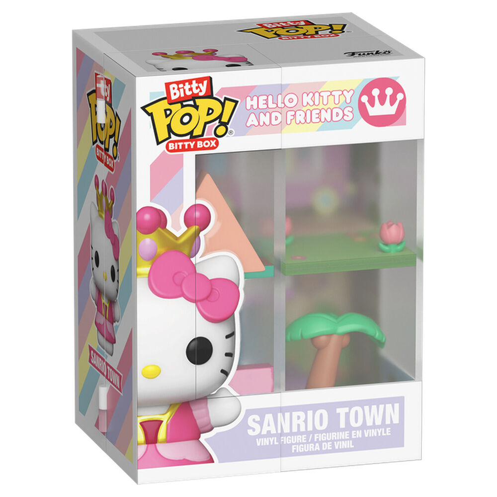 Hello Kitty Figura Bitty POP Boxes Sanrio Town Funko
