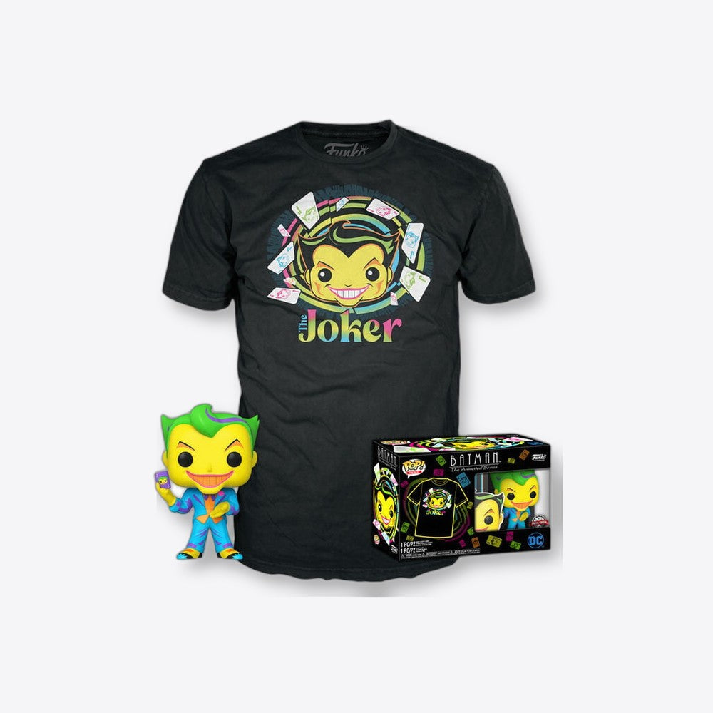 Funko Set figura POP & Tee DC Comics Batman Joker Exclusive (imagen 6 de 6)
