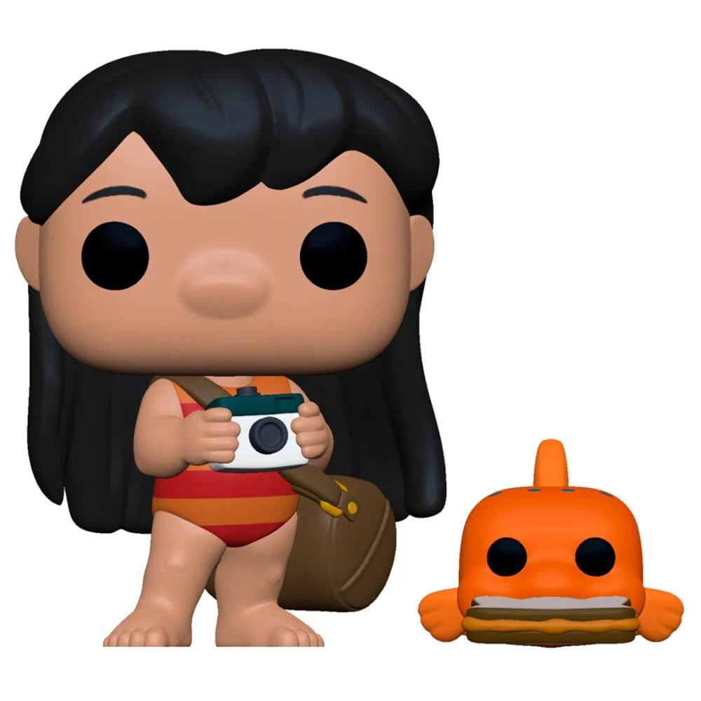 Lilo & Stitch Lilo with Pudge - Pop Vinyls | Disney
