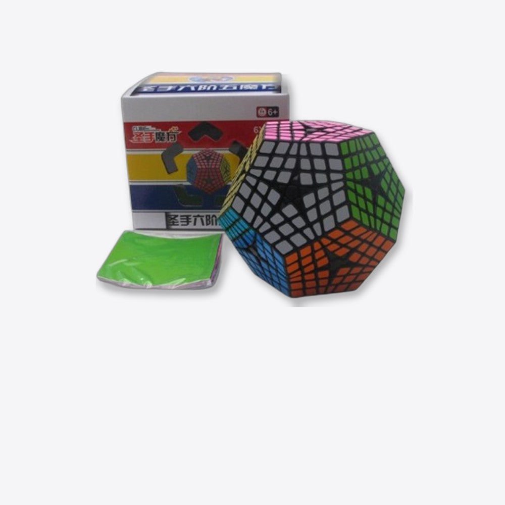 Cubo de rubik shengshou elite kilominx 6x6x6 negro (imagen 6 de 6)