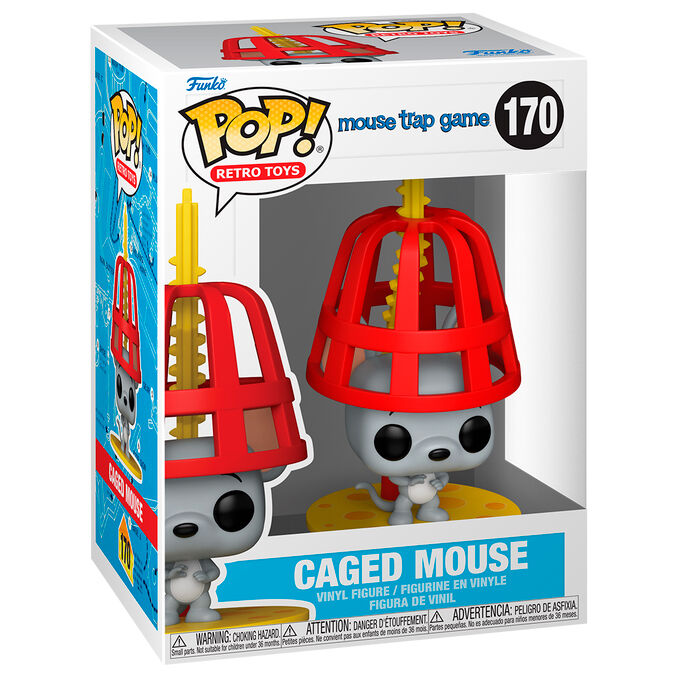 Mouse Trap Figura POP Ratón Atrapado Juego de Mesa Funko