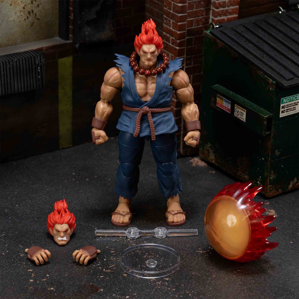 Jada Toys Figura Akuma Street Fighter II 17cm (imagen 5 de 10)