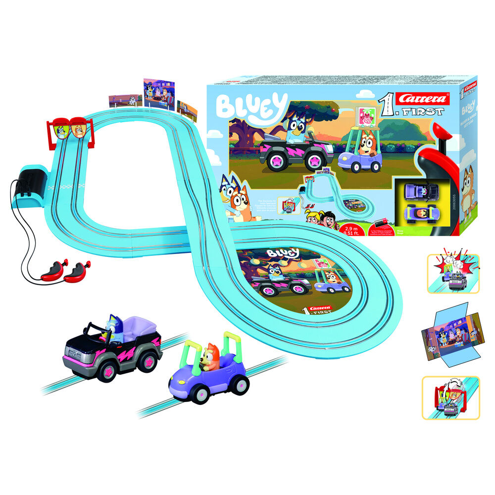 Circuito carreras Bluey & Bingo Let's Go Bluey (imagen 2 de 4)