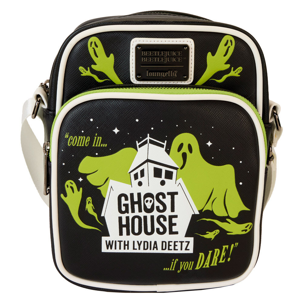 Bolso bandolera Ghost House Beetlejuice 2 Loungefly (imagen 2 de 6)