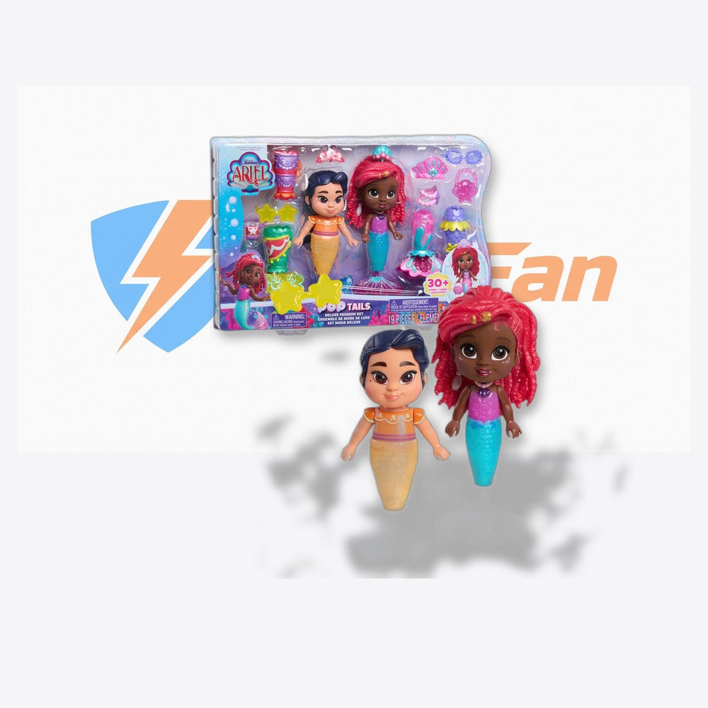 Just Play Muñeca Ariel + Lucia Ariel Disney 19cm (imagen 6 de 6)