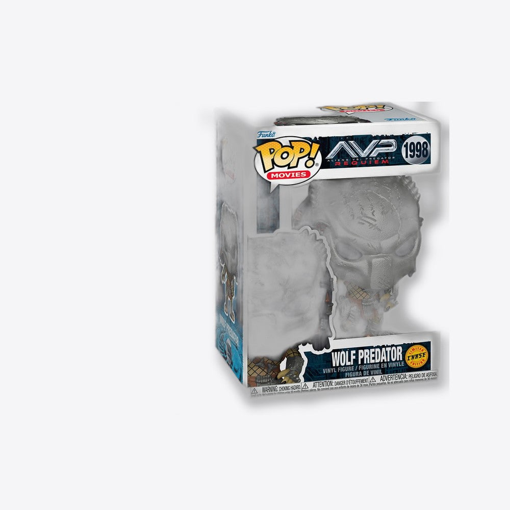 Funko Figura POP Alien vs Predator Requiem Wolf Predator Chase (imagen 5 de 6)