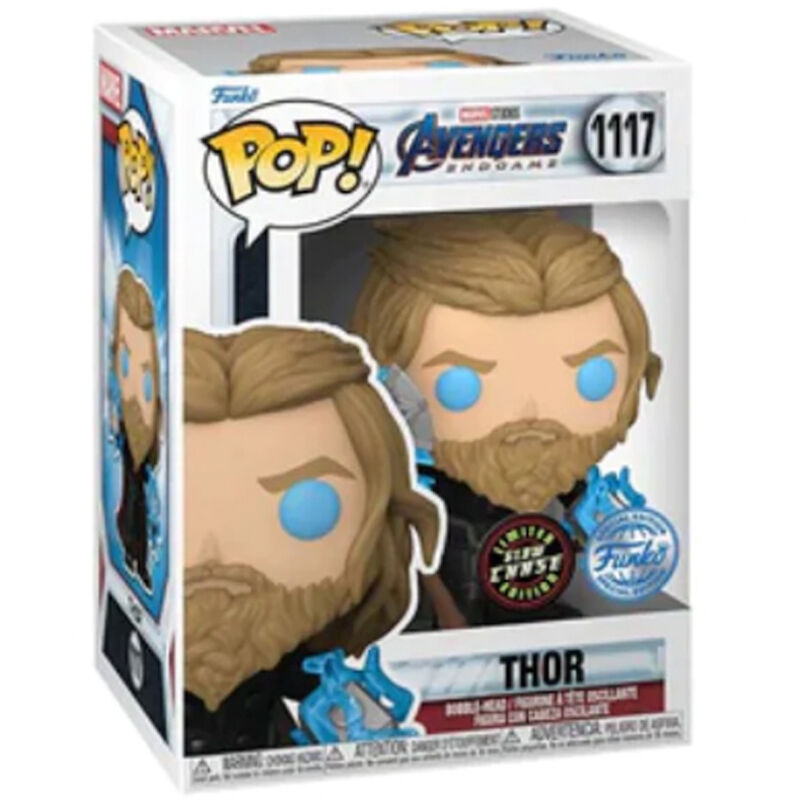 Funko Figura POP Marvel Los Vengadores Avengers Endgame Thor Exclusive Chase