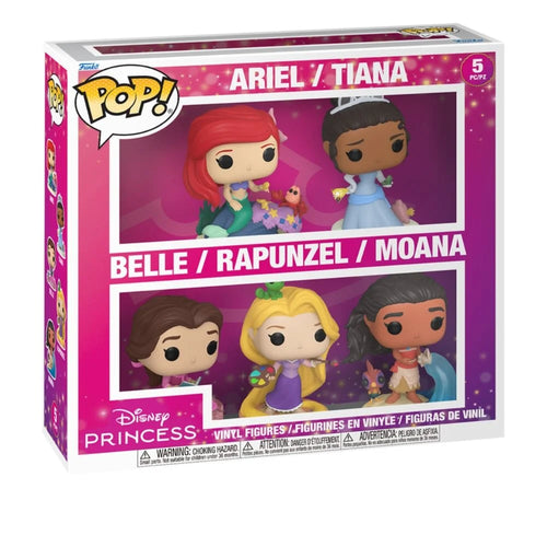 Funko Blister 5 figuras POP Disney Princesas