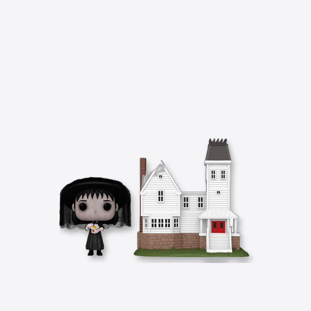 Funko Figura POP Town Beetlejuice Lydia Deetz with Maitland House (imagen 5 de 6)